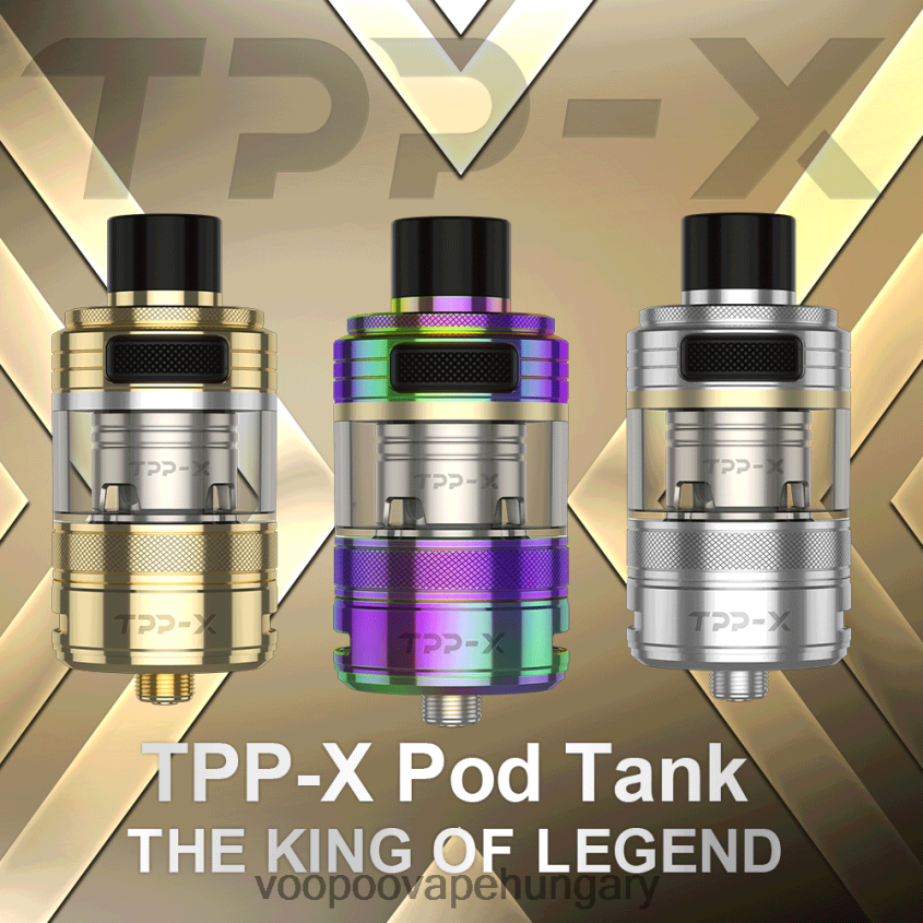 VOOPOO TPP X pod tank szivárvány Z0646H514 VOOPOO Vape Store
