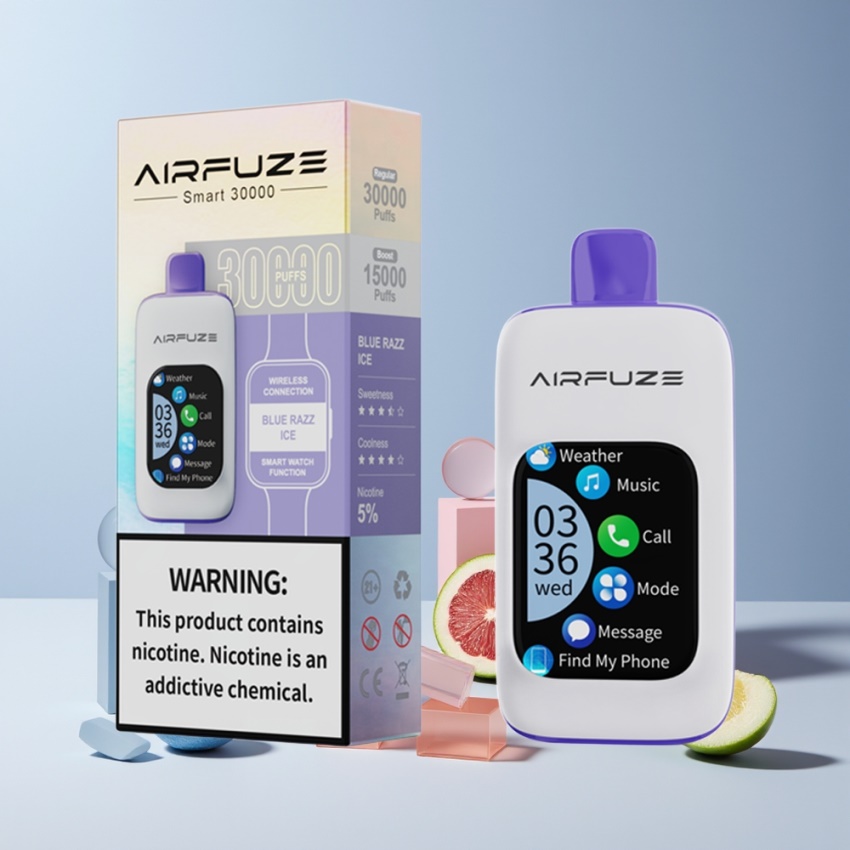 AirFuze Smart 30000 Puffs magyar nagykereskedés Kékkáposzta Jég 900mAh