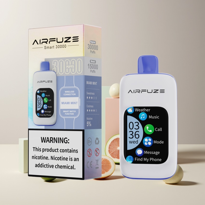 AirFuze Smart 30000 Puffs magyar nagykereskedés Miami Menta TFT