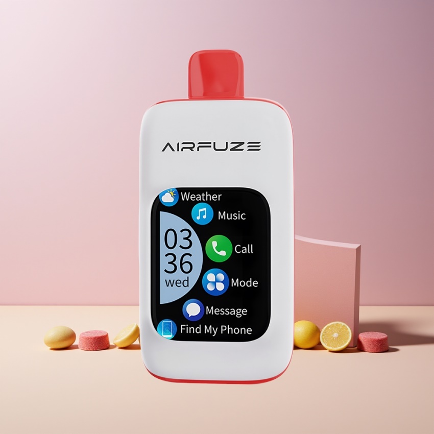 AirFuze Smart 30000 Puffs magyar nagykereskedés Savanyú Málna Gumicukor 900mAh