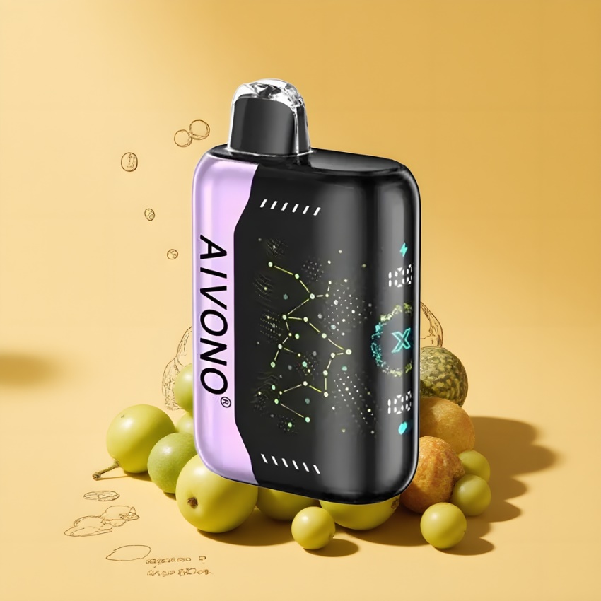 Aivono AIM BOOM 25000 Puffs 650mAh Zöldalma Szőlő magyar nagykereskedés
