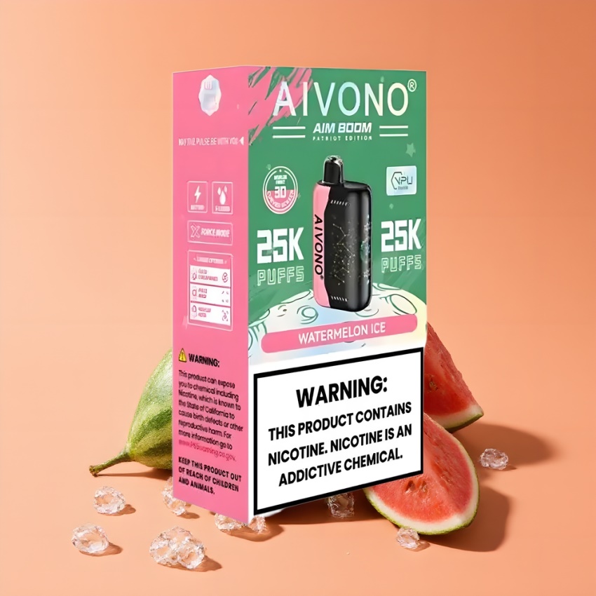 Aivono AIM BOOM 25000 Puffs Dinnye Jég magyar nagykereskedés 650mAh