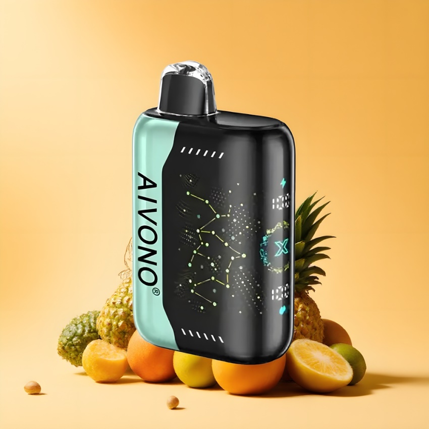 Aivono AIM BOOM 25000 Puffs magyar nagykereskedés Savanyú Manga-Ananász 650mAh