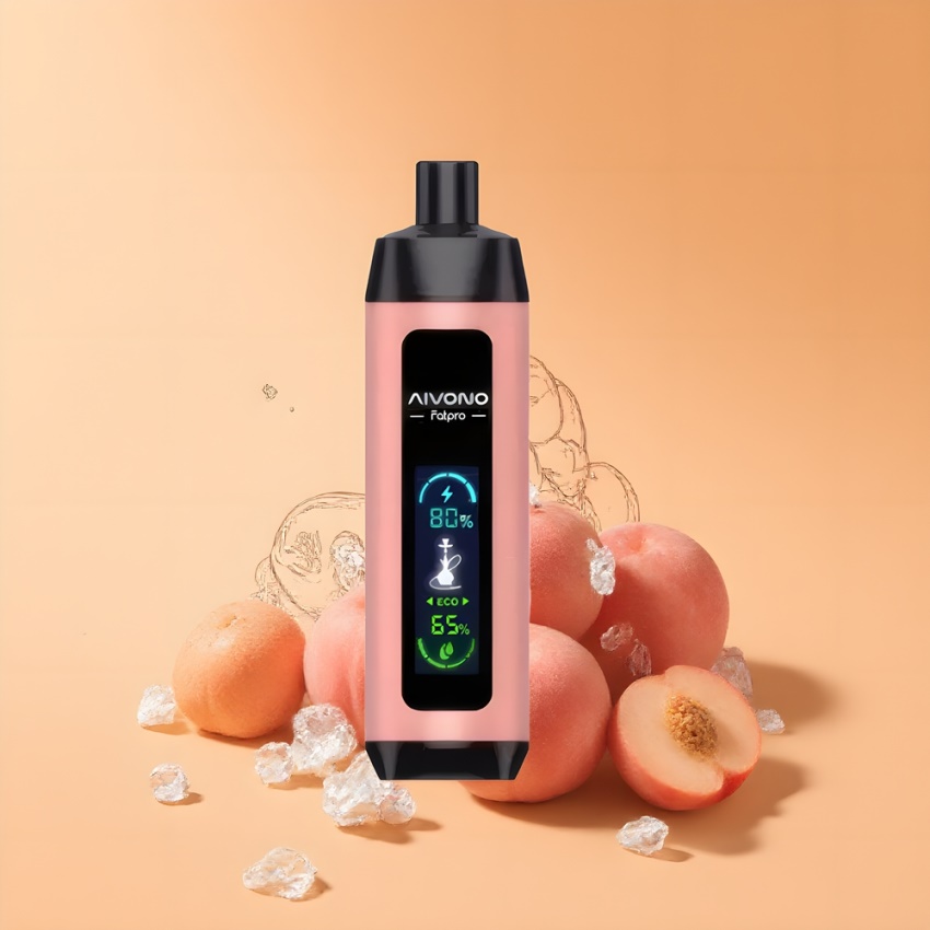 Aivono Aim Fatpro 22000 Puffs magyar nagykereskedés Őszibarack Jég 5% Nikotin