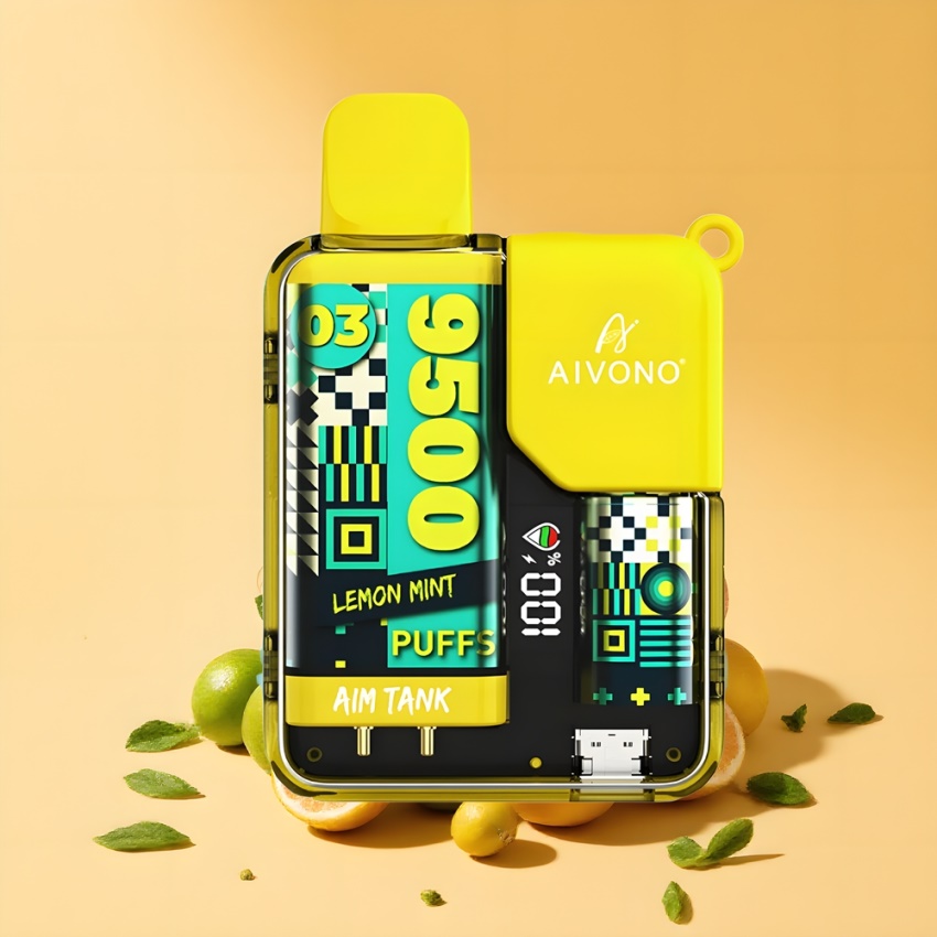Aivono Aim Tank 9500 Puffs 18ml magyar nagykereskedés Citrom Menta