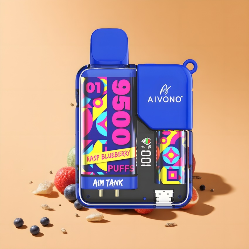 Aivono Aim Tank 9500 Puffs magyar nagykereskedés Málna-Áfonya 18ml