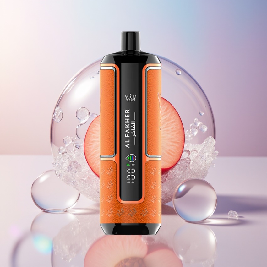 Al Fakher Crown Bar 15K Hypermax 22ml magyar nagykereskedés Őszibarack Jég