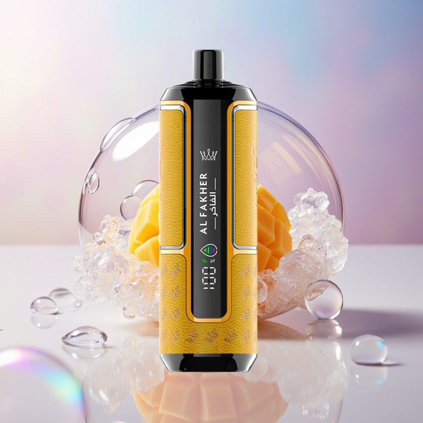 Al Fakher Crown Bar 15K Hypermax (600mAh) Mango Jég – magyar nagykereskedés