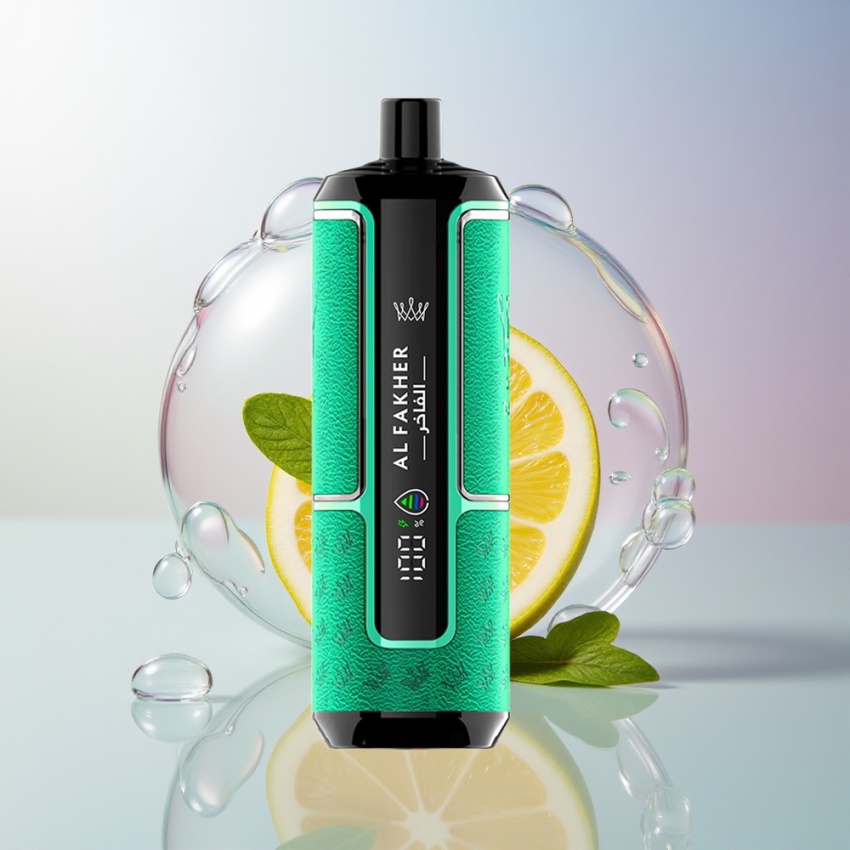 Al Fakher Crown Bar 15K Hypermax Citrom Menta magyar nagykereskedés 600mAh
