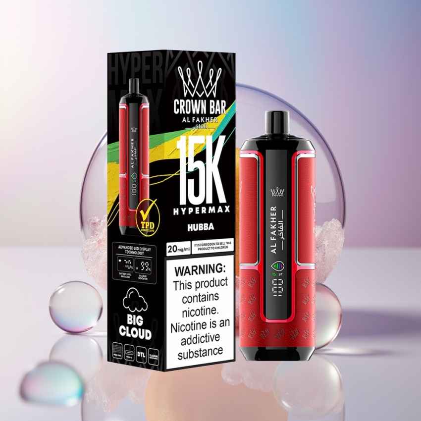 Al Fakher Crown Bar 15K Hypermax DTL magyar nagykereskedés