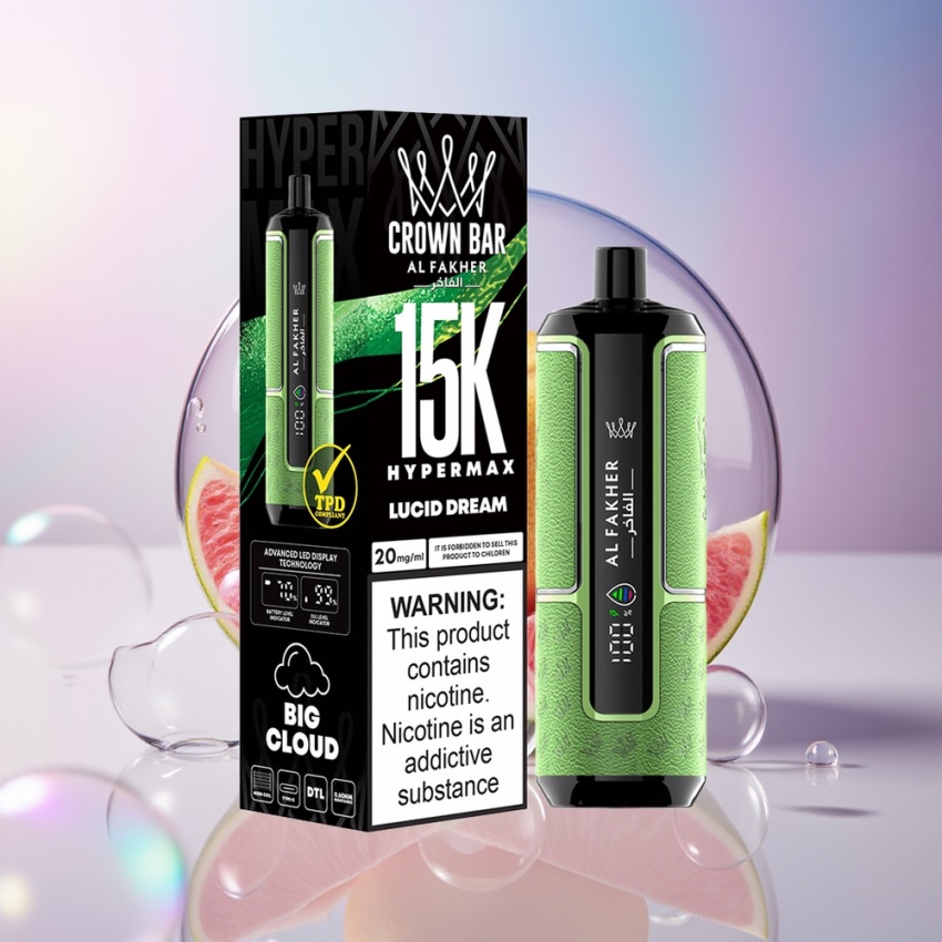 Al Fakher Crown Bar 15K Hypermax magyar nagykereskedés 22ml Álom