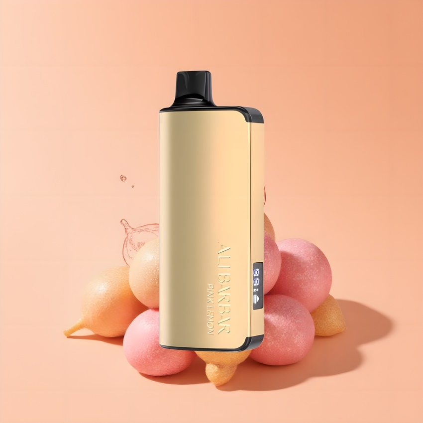 Alibarbar Ingot 9000 Puffs 2350mAh magyar nagykereskedés Rózsaszín Citrom