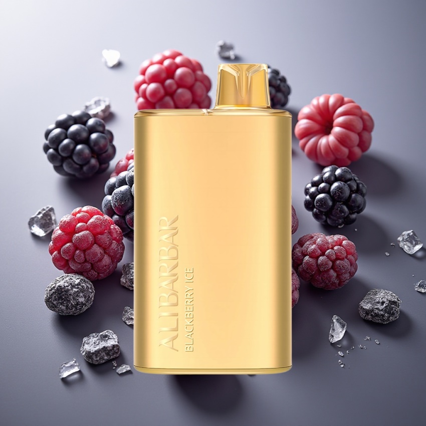 Alibarbar Rich 8000 Puffs Egyszer Használatos Vape Feketeáfonya Jég (magyar nagykereskedés)