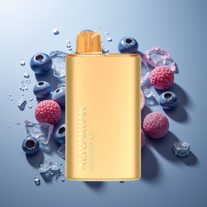 Alibarbar Rich 8000 Puffs Egyszer Használatos Vape Áfonya Jég magyar nagykereskedés