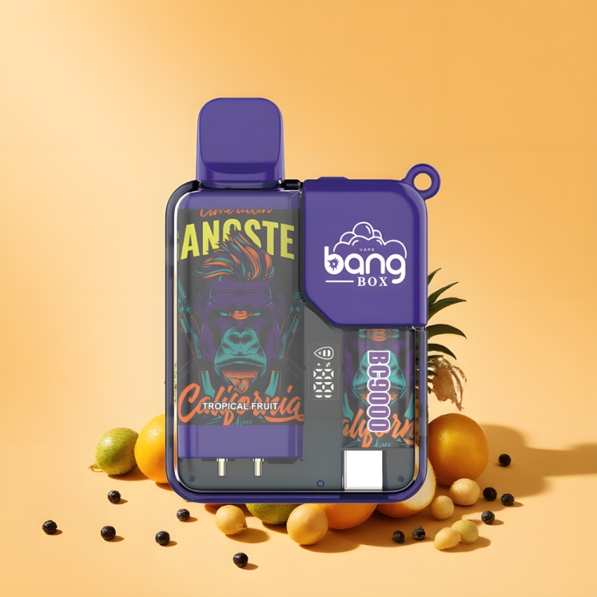 Bang Box 9000 Puffs Disposable Vape Trópusi Gyümölcs magyar nagykereskedés 14ml