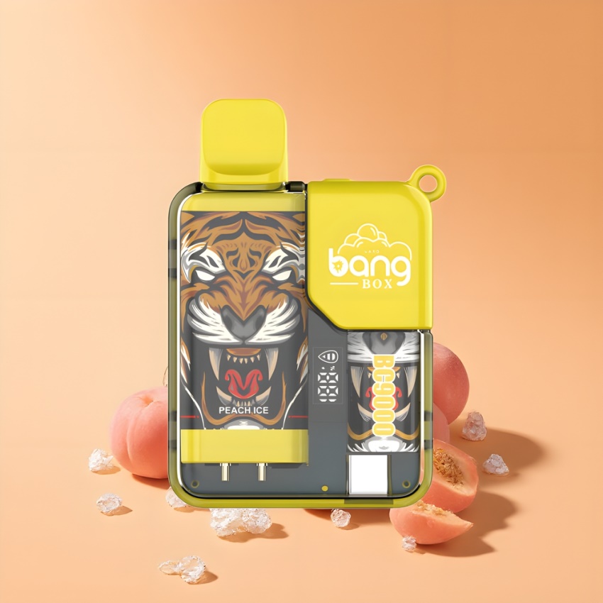 Bang Box 9000 Puffs magyar nagykereskedés 14ml Őszibarack Jég