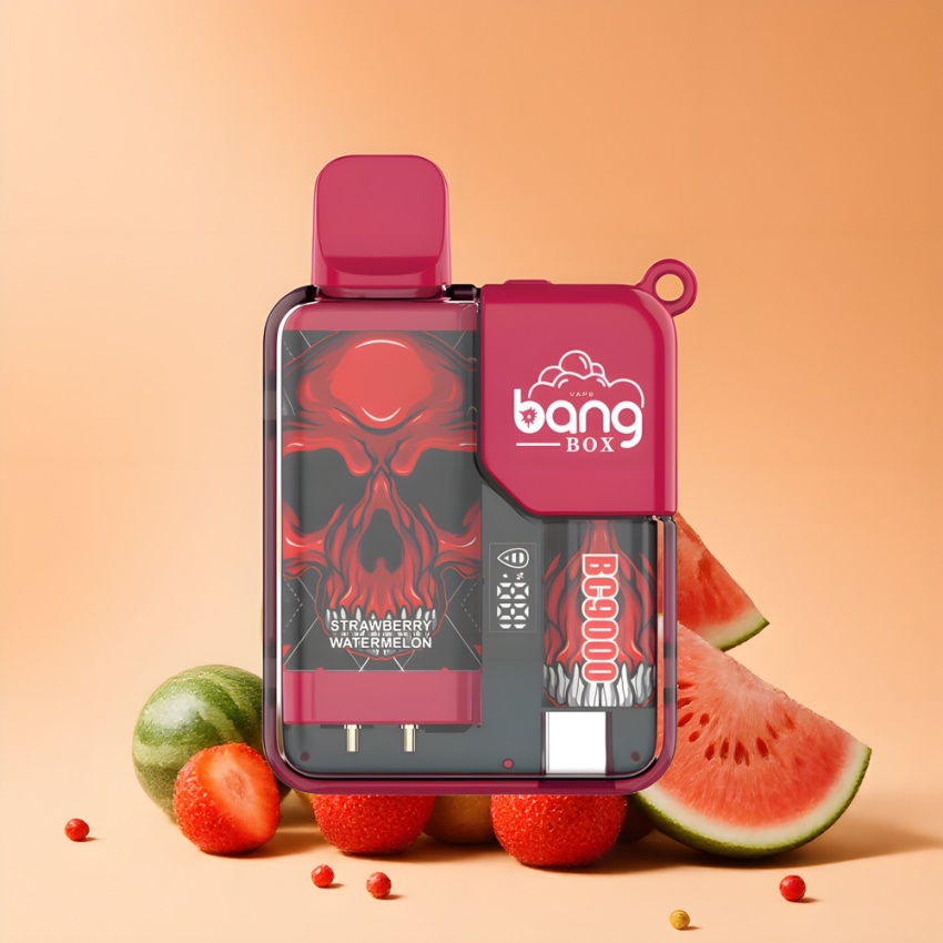 Bang Box 9000 Puffs magyar nagykereskedés Eper-Görögdinnye 14ml