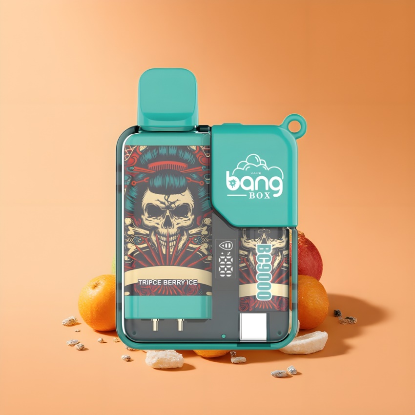 Bang Box 9000 Puffs magyar nagykereskedés Hármas Bogyó Jég Disposable Vape