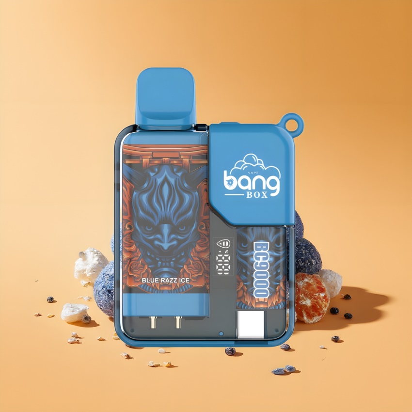 Bang Box 9000 Puffs magyar nagykereskedés Kék Áfonya Jég 14ml