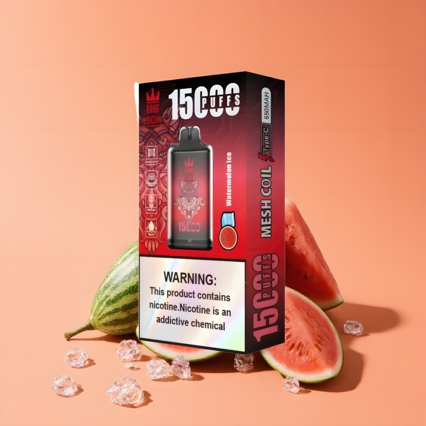 Bang Box King 15000 Puffs Eldobható Vízjég Dinnye magyar nagykereskedés 23ml