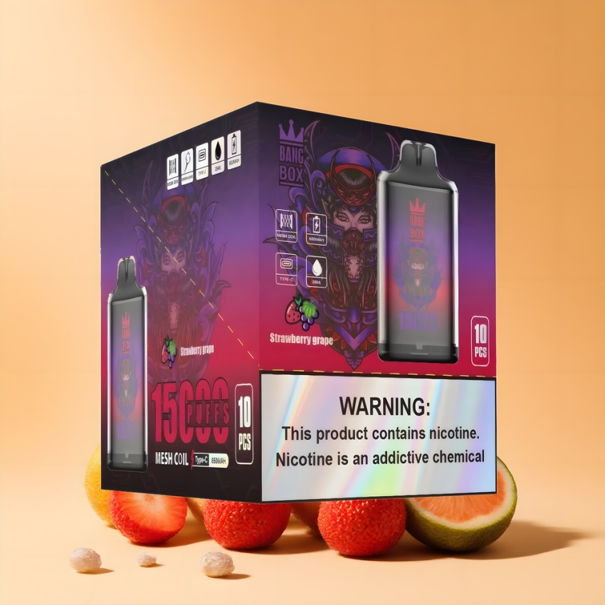 Bang Box King 15000 Puffs Epebre Málna magyar nagykereskedés 23ml