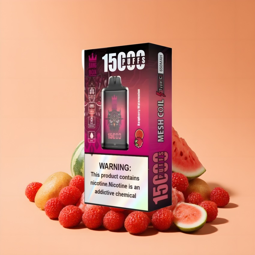 Bang Box King 15000 Puffs magyar nagykereskedés Málna Görögdinnye