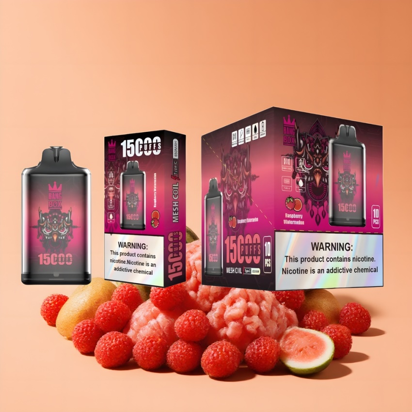 Bang Box King 15000 Puffs magyar nagykereskedés Málna Görögdinnye