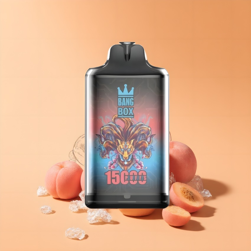Bang Box King 15000 Puffs magyar nagykereskedés Őszibarack Jég Disposable Vape