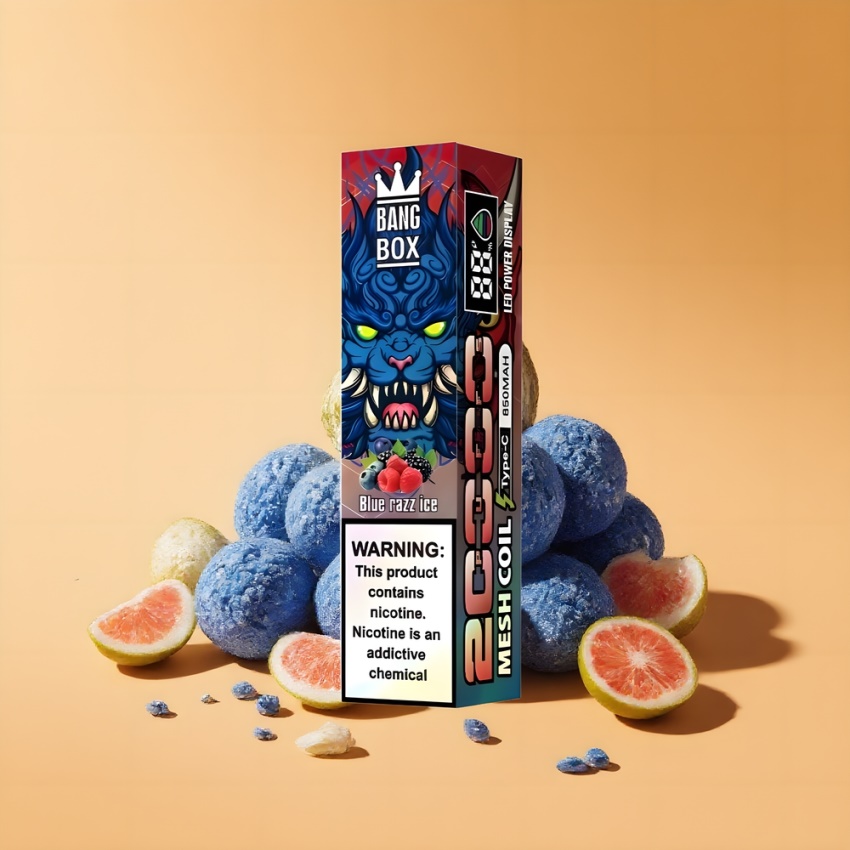 Bang Box King 20000 Puffs Magyar Nagykereskedés Kék Áfonya Jég Disposable Vape