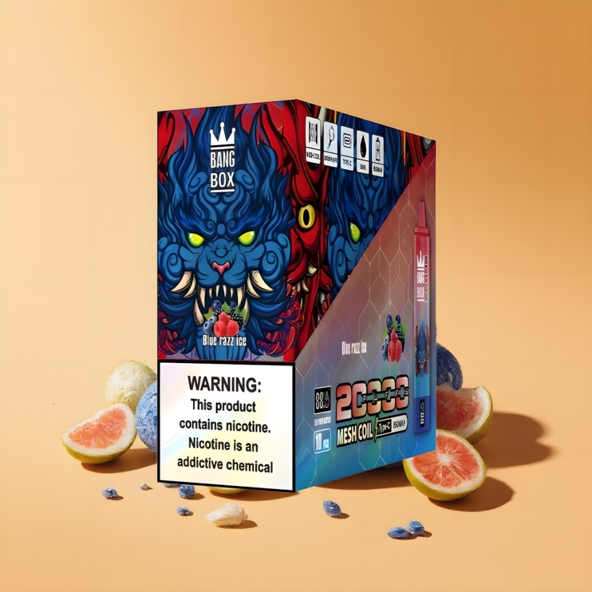 Bang Box King 20000 Puffs Magyar Nagykereskedés Kék Áfonya Jég Disposable Vape