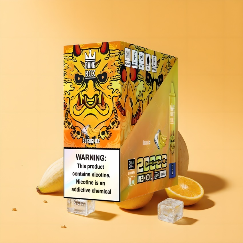 Bang Box King 20000 Puffs magyar nagykereskedés Banán Jég