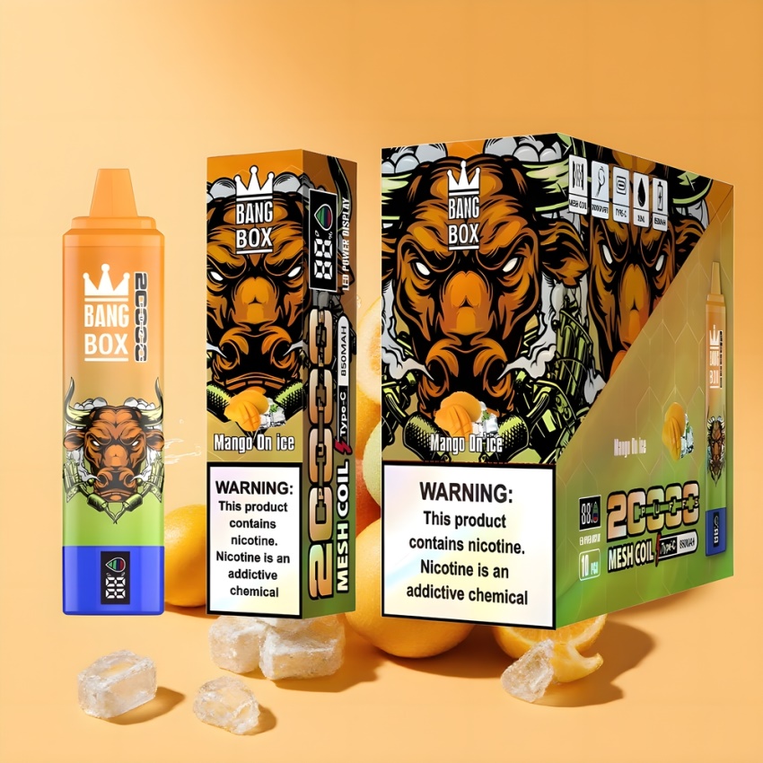 Bang Box King 20000 Puffs magyar nagykereskedés Jégmentes Manga