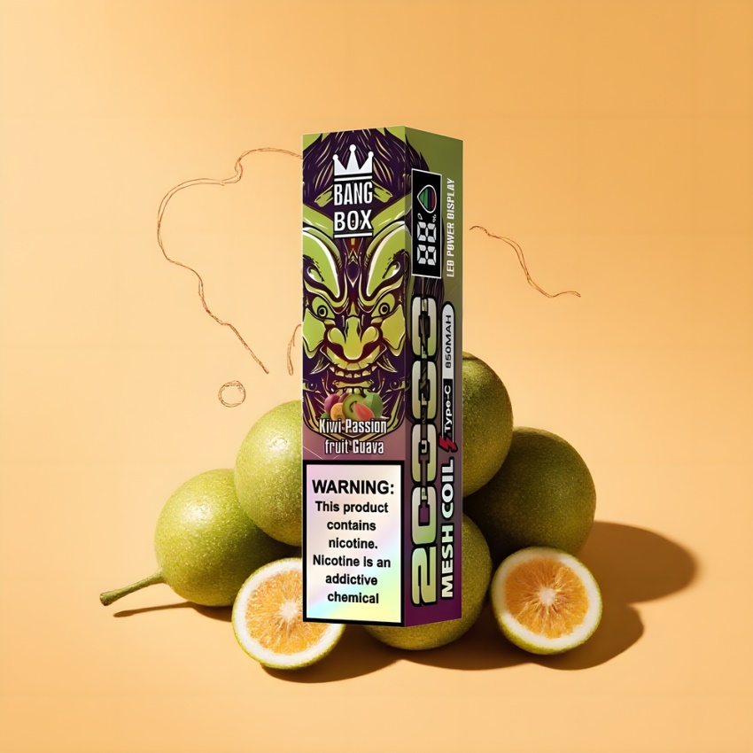 Bang Box King 20000 Puffs magyar nagykereskedés Kivi Szenvedély Gyümölcs Guava