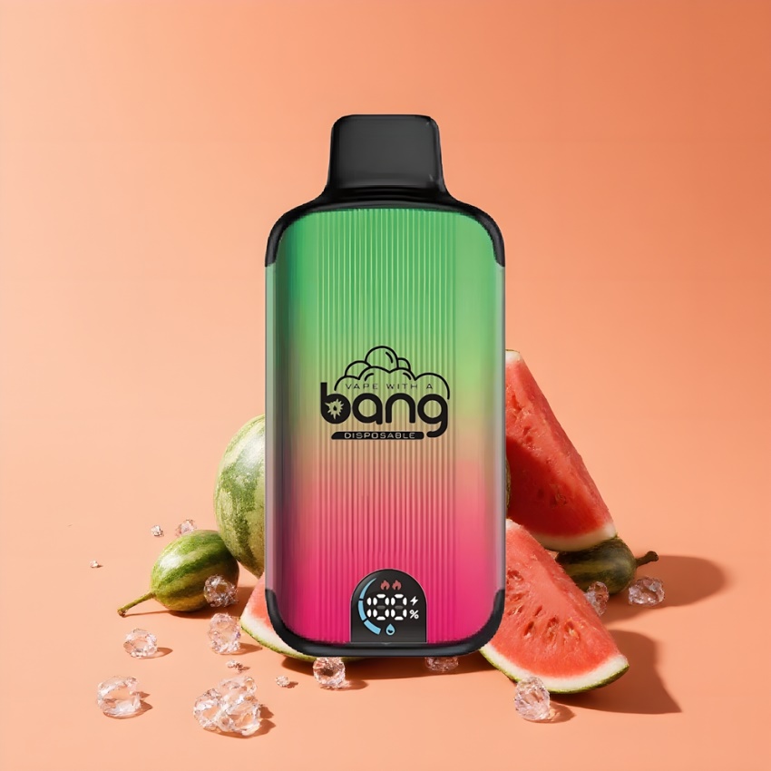 Bang 20000 Puffs Disposable Vape Görögdinnye Jég magyar nagykereskedés Dual Mesh