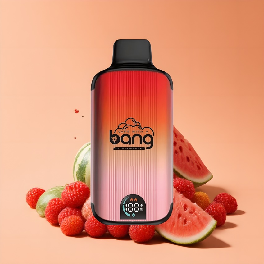 Bang 20000 Puffs Disposable Vape Málna Görögdinnye (13400 Battery) magyar nagykereskedés