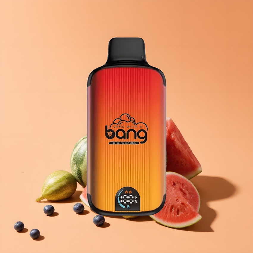 Bang 20000 Puffs Eldobható Vape Áfonya-Görögdinnye, 13400 Battery, magyar nagykereskedés