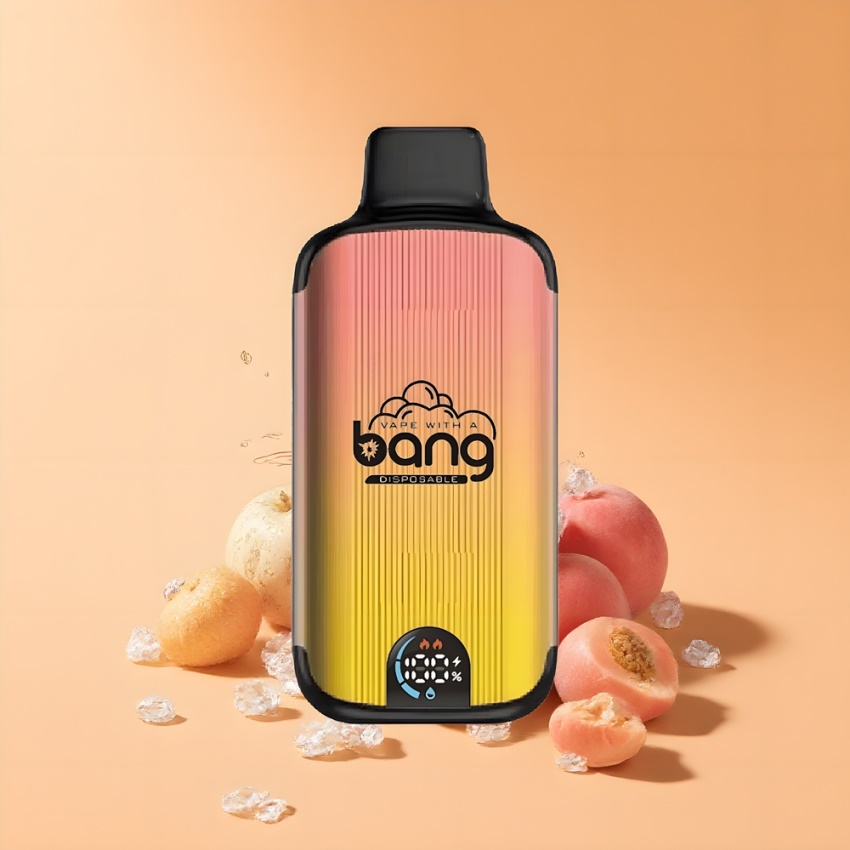 Bang 20000 Puffs magyar nagykereskedés Őszibarack Jég Dual Mesh