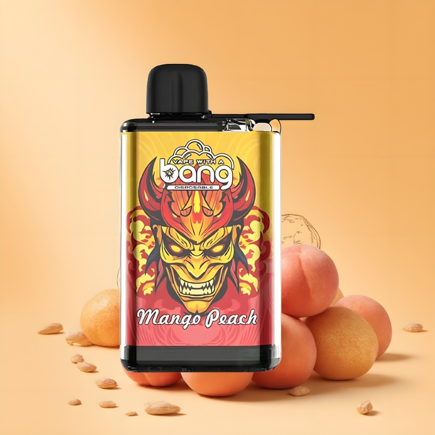 Bang 28000 Puffs Eldobható E-szig Mango-Őszibarack 5% magyar nagykereskedés