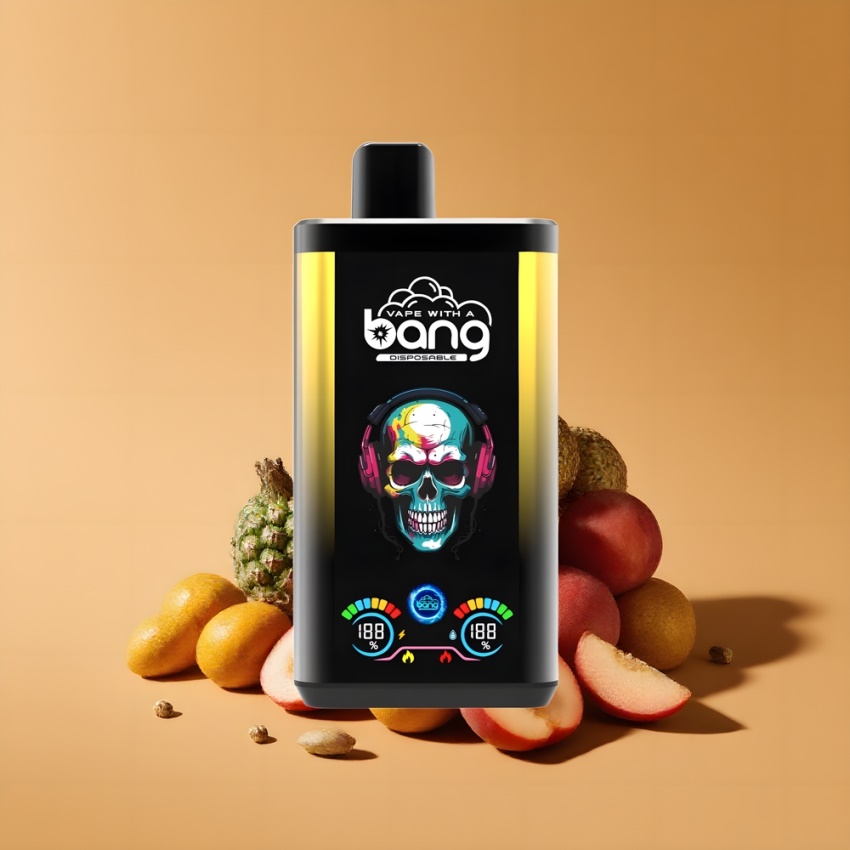 Bang 30K Pro 30000 Puffs 36ml magyar nagykereskedés Fekete Sárkány Jég & Manga Ananász Őszibarack