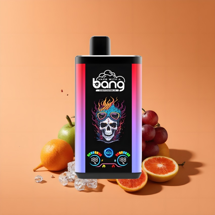 Bang 30K Pro 30000 Puffs magyar nagykereskedés 36ml Jég Szőlő & Cseresznye Kóla