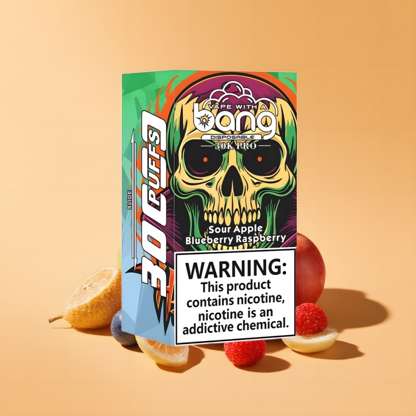 Bang 30K Pro 30000 Puffs magyar nagykereskedés 36ml Kékáfonya-Alma