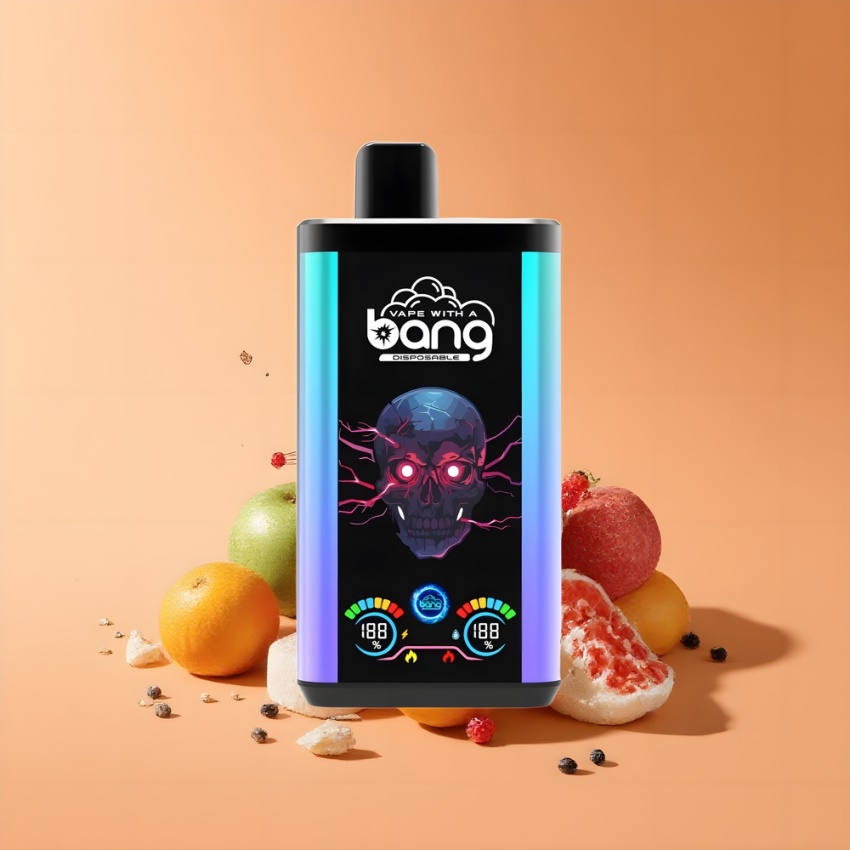 Bang 30K Pro 30000 Puffs magyar nagykereskedés 36ml Kettős Ízrendszer Borsmenta Jég & Háromféle Bogyó