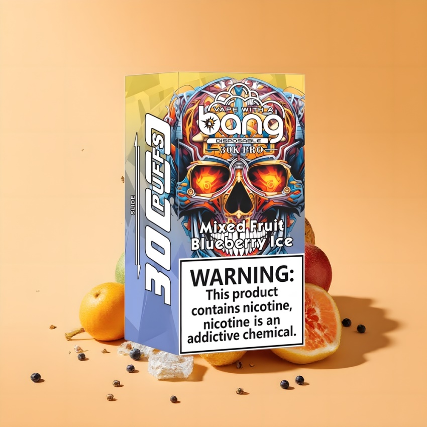 Bang 30K Pro 30000 Puffs magyar nagykereskedés 36ml Vegyes Gyümölcs & Áfonya Jég