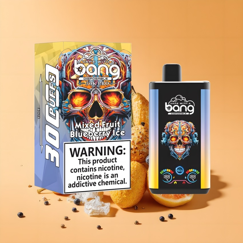 Bang 30K Pro 30000 Puffs magyar nagykereskedés 36ml Vegyes Gyümölcs & Áfonya Jég
