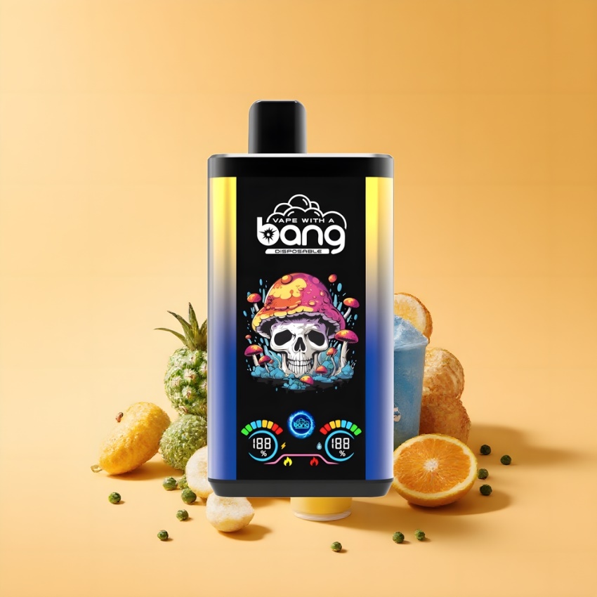 Bang 30K Pro 30000 Puffs magyar nagykereskedés Ananász Jég & Kék Keverék Dual-Flavor