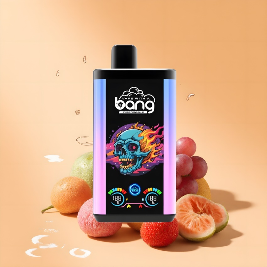 Bang 30K Pro 30000 Puffs magyar nagykereskedés Kettős Ízrendszer Cseresznyeszőló & Eper-Licsi