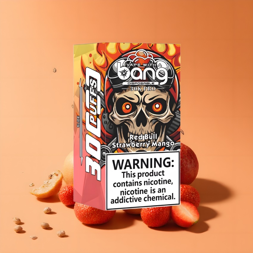 Bang 30K Pro 30000 Puffs magyar nagykereskedés Vörös Bárány & Eper-Mangó Dual-Flavor