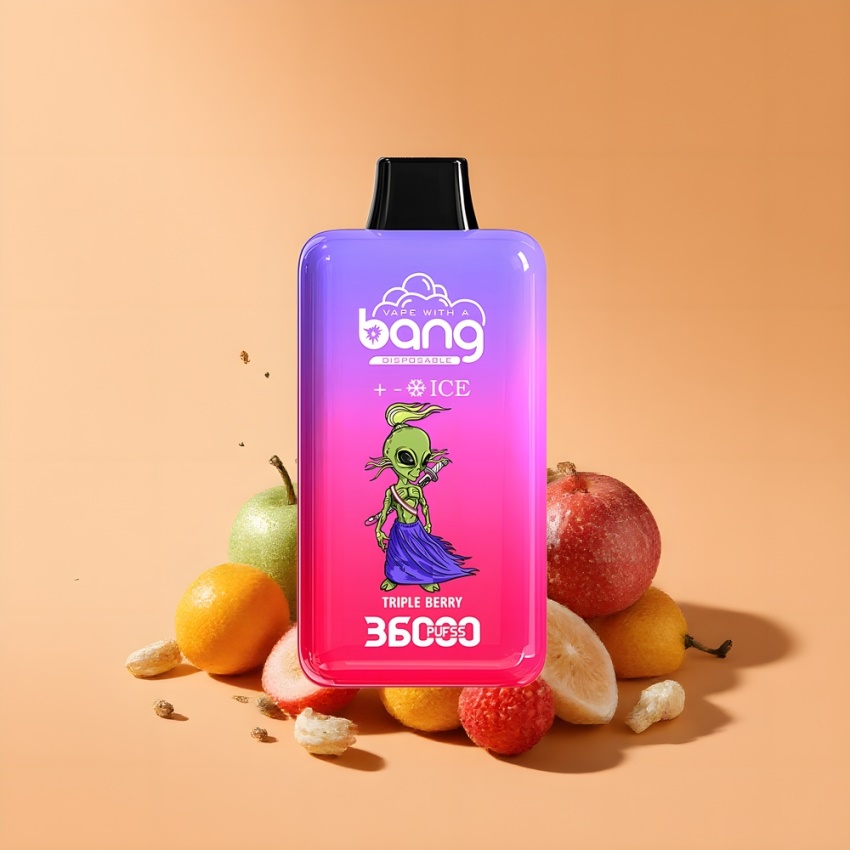 Bang 36000 Ice Level 36ml Magyar Nagykereskedés Hármasbogyó Elszívható Eszköz