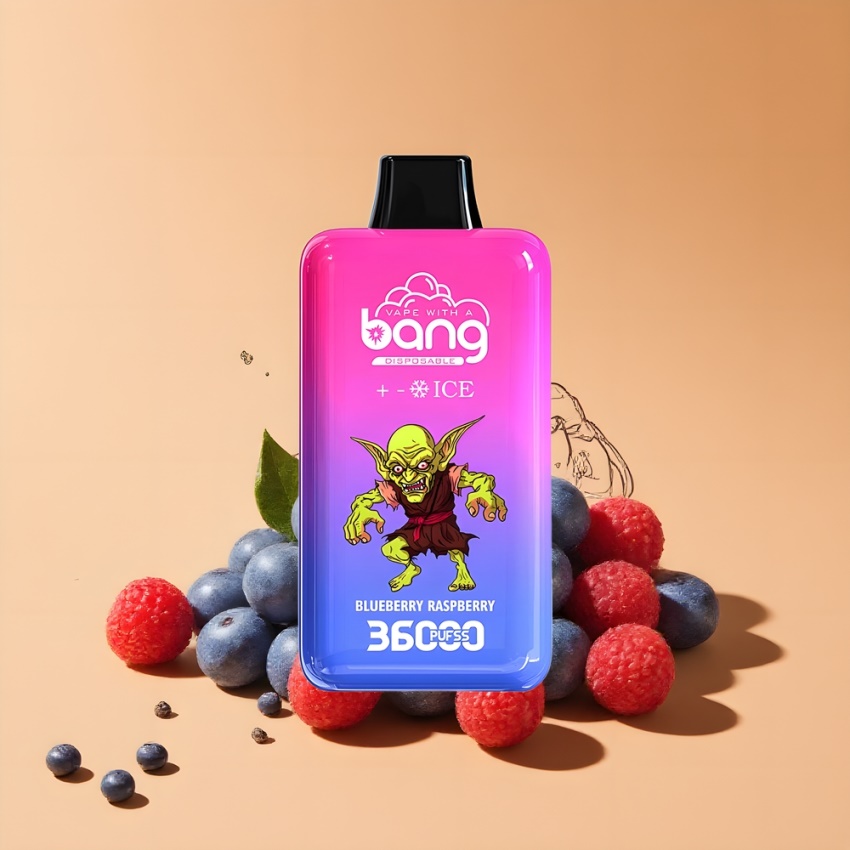 Bang 36000 Ice Level 36ml magyar nagykereskedés Áfonya Málna