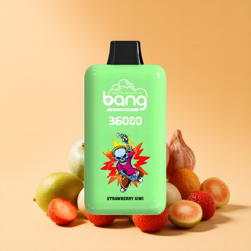 Bang 36000 Power Eldobható E-Pipa Eper-Kivi 36ml magyar nagykereskedés